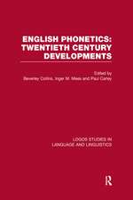 English Phonetics: Twentieth-Century Developments