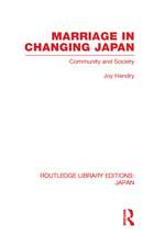 Marriage in Changing Japan: Community & Society