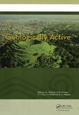 Geologically Active: Proceedings of the 11th IAEG Congress. Auckland, New Zealand, 5-10 September 2010