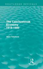 The Czechoslovak Economy 1918-1980 (Routledge Revivals)