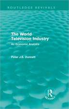 The World Television Industry: An Economic Analysis