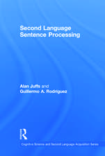 Second Language Sentence Processing