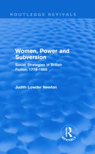 Women, Power and Subversion (Routledge Revivals): Social Strategies in British Fiction, 1778-1860