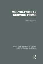 Multinational Service Firms (RLE International Business)