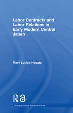 Labour Contracts and Labour Relations in Early Modern Central Japan