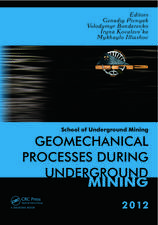 Geomechanical Processes during Underground Mining: School of Underground Mining 2012