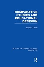 Comparative Studies and Educational Decision