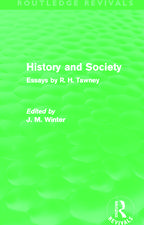 History and Society: Essays by R.H. Tawney