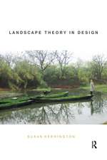 Landscape Theory in Design