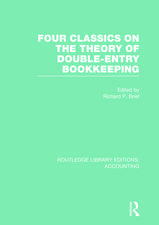 Four Classics on the Theory of Double-Entry Bookkeeping (RLE Accounting)