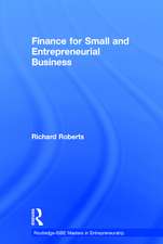 Finance for Small and Entrepreneurial Business