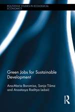 Green Jobs for Sustainable Development