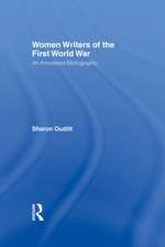 Women Writers of the First World War: An Annotated Bibliography