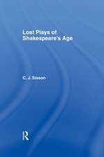 Lost Plays of Shakespeare S a Cb: Lost Plays Shakespeare