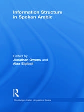 Information Structure in Spoken Arabic