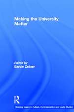 Making the University Matter