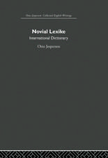 Novial Lexike