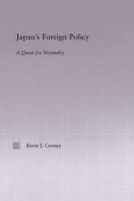 Japan's Foreign Policy Maturation: A Quest for Normalcy