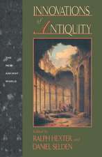 Innovations of Antiquity