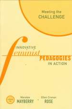 Meeting the Challenge: Innovative Feminist Pedagogies in Action