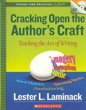 Cracking Open the Author's Craft