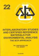 Interlaboratory Studies and Certified Reference Materials for Environmental Analysis: The BCR Approach