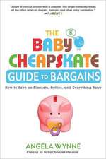 The Baby Cheapskate Guide to Bargains