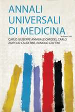 Annali Universali Di Medicina