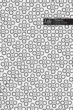 Ringed Dots Pattern Composition Notebook, Dotted Lines, Wide Ruled Medium Size 6 x 9 Inch (A5), 144 Sheets White Cover