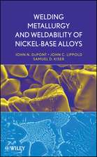 Welding Metallurgy and Weldability of Nickel–Base Alloys