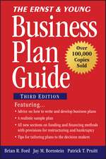 The Ernst and Young Business Plan Guide 3e