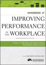 Handbook Improving Perf Wkplac