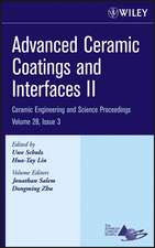 Advanced Ceramic Coatings and Interfaces II – Ceramic Engineering and Science Proceedings V28 3