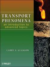 Transport Phenomena – An Introduction to Advanced Topics