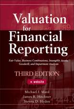 Valuation for Financial Reporting 3e + Website – Fair Value, Business Combinations, Intangible Assets, Goodwill and Impairment Analysis