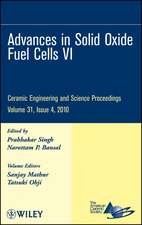 Advances in Solid Oxide Fuel Cells VI – Ceramic Engineering and Science Proceedings, V31, Issue 4