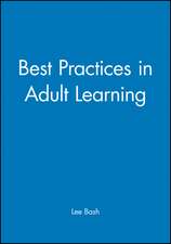 Best Practices in Adult Learning