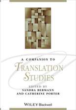 A Companion to Translation Studies