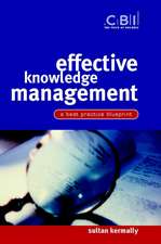 Effective Knowledge Management – A Best Practice Blueprint