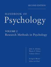 Handbook of Psychology – Research Methods in Psychology V2 2e