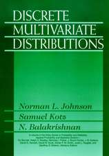 Discrete Multivariate Distributions