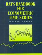 Applied Econometric Time Series Rats Handbook +D3