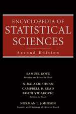 Encyclopedia of Statistical Sciences 2e 16 Vol Set