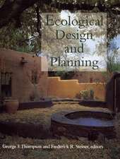 Ecological Design and Planning