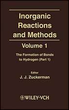 Inorganic Reactions & Methods V 1 – Formation of Bonds to Hydrogen Pt 1