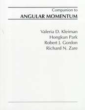 Companion to Angular Momentum