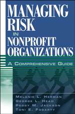 Managing Risk in Nonprofit Organizations – A Comprehensive Guide V 1