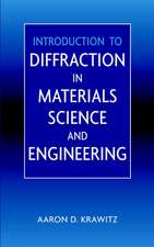 Introduction to Diffraction in Materials Science & Engineering