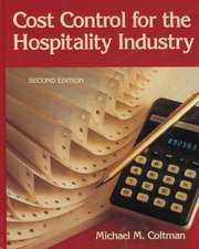 Cost Control for the Hospitality Industry, 2nd Edi