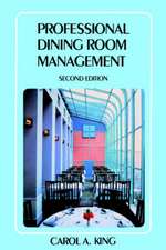 Professional Dining Room Management, 2nd Edition